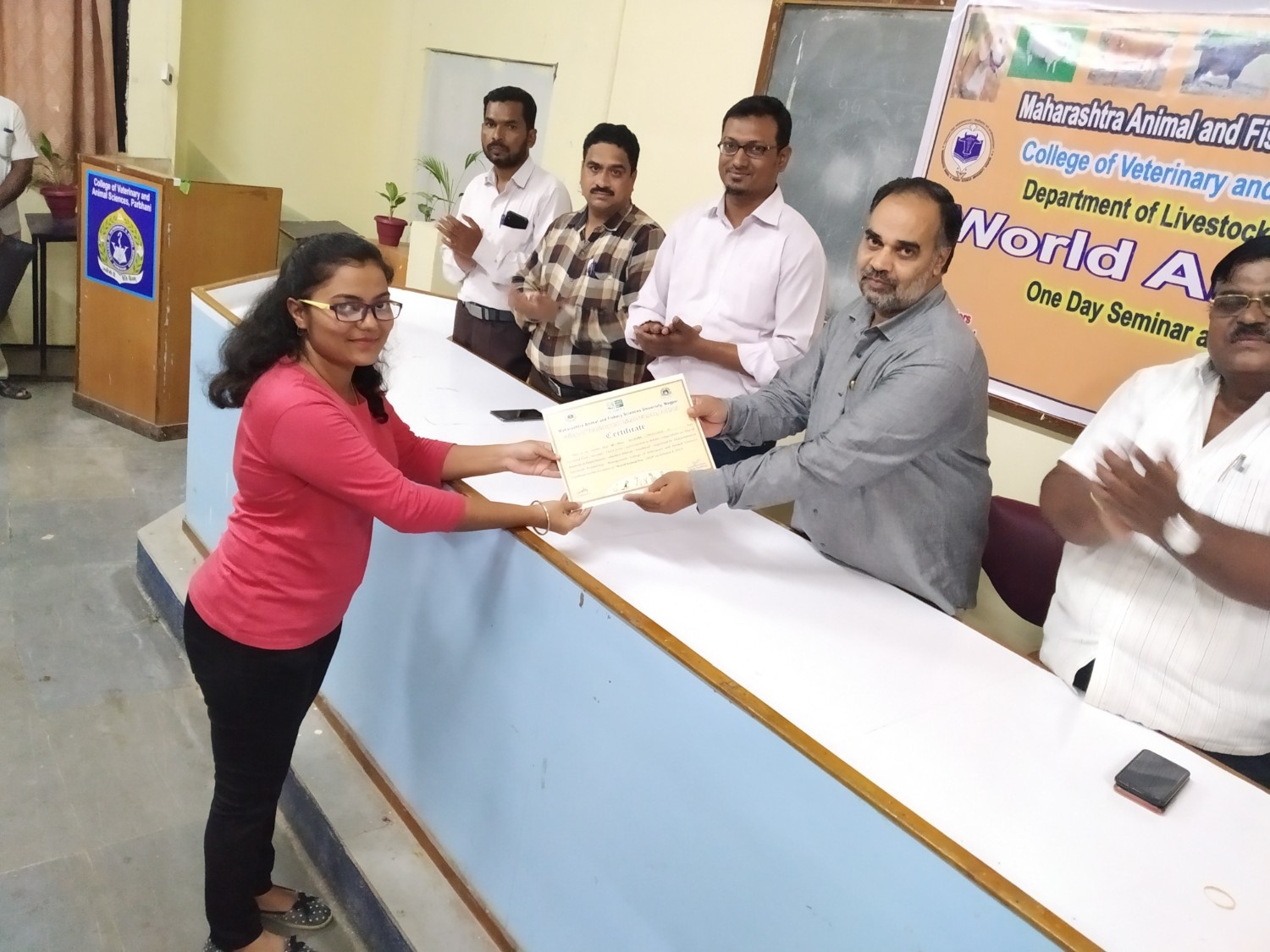 Participant Receiving Certificate1